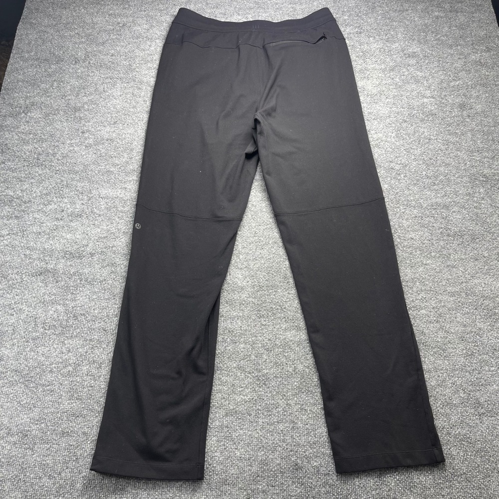 Lululemon Discipline Seat Pant Black Straight Leg Mens Size L Activewear - Picture 5 of 6